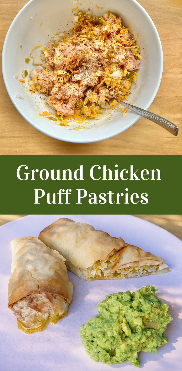 Ground Chicken Puff Pastries #recipes #meatpies #easyrecipes #chickenrecipe